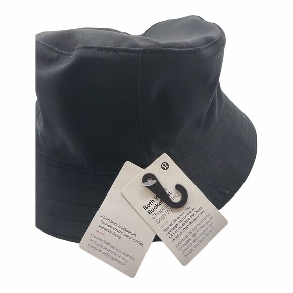 NEW! [S/M] Lululemon Adult Unisex Reversable Bucket Hat/Cap  NEW Lululemon Adult Unisex M/L Reversible Bucket Hat/Cap, Camo Coal/Black